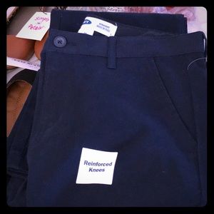 Old navy dark blue uniform pants WITH TAGS